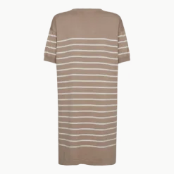 Freequent naisten mekko, PIXIE DRESS Raidallinen Beige