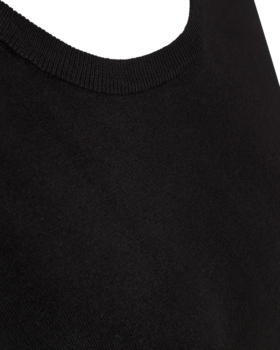 Freequent naisten neule, CONNY PULLOVER Musta