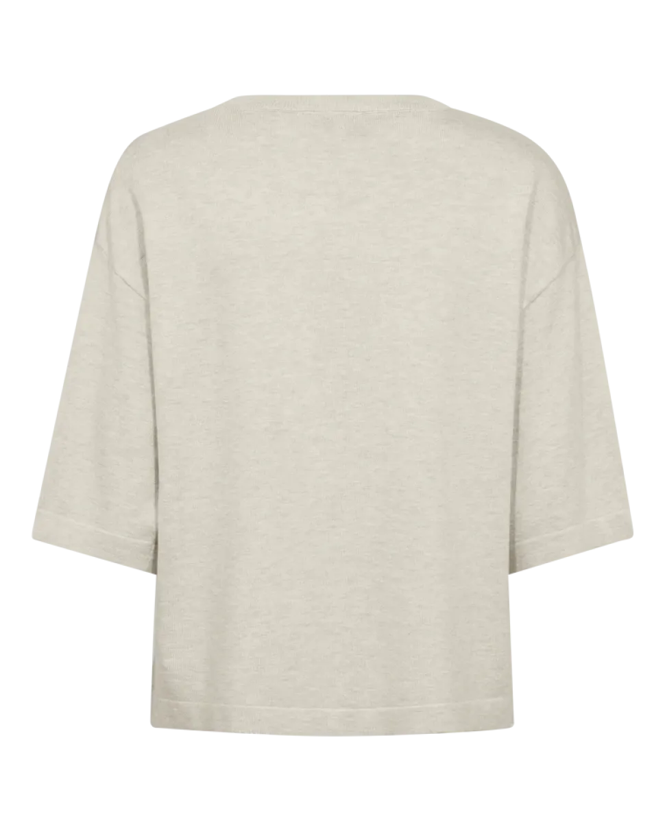 Freequent naisten neule, CONNY PULLOVER Beige