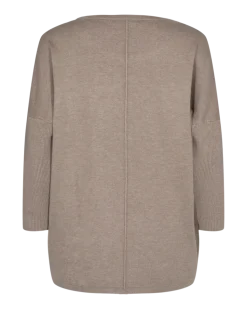 Freequent Naisten Neule, Jone Plain Beige