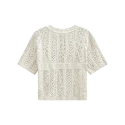 Freequent naisten neulepusero Arwen Pullover, hiekka