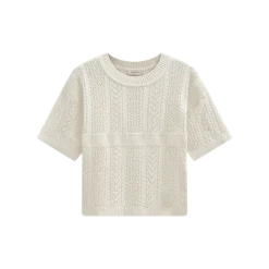 Freequent naisten neulepusero Arwen Pullover, hiekka