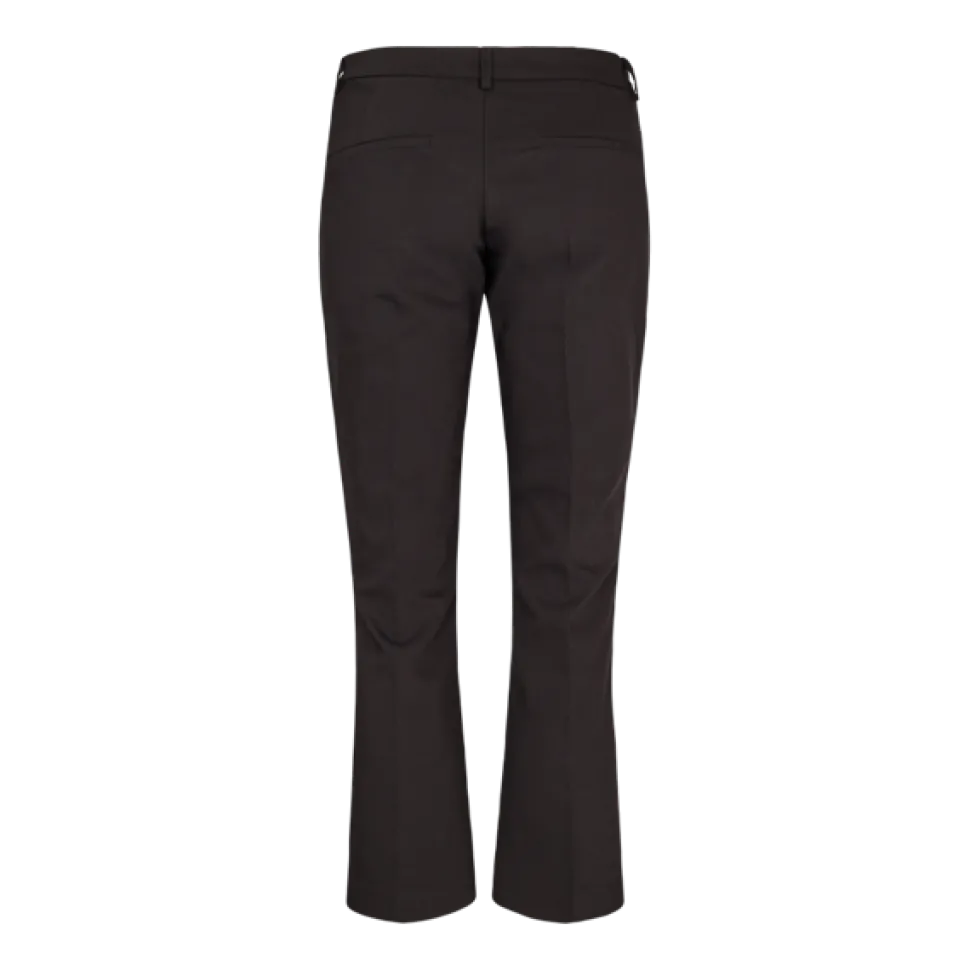 Freequent naisten nilkkapituiset housut Isadora Ankle PA Bootcut, musta