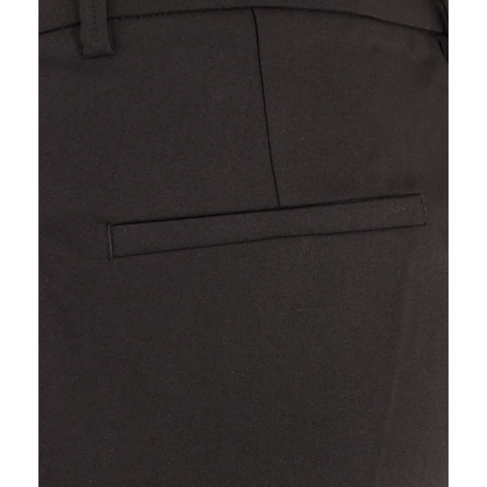 Freequent naisten nilkkapituiset housut Isadora Ankle PA Bootcut, musta