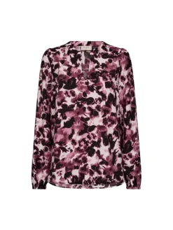 Freequent naisten pusero, HIRSE BLOUSE Viininpunainen Kuosi