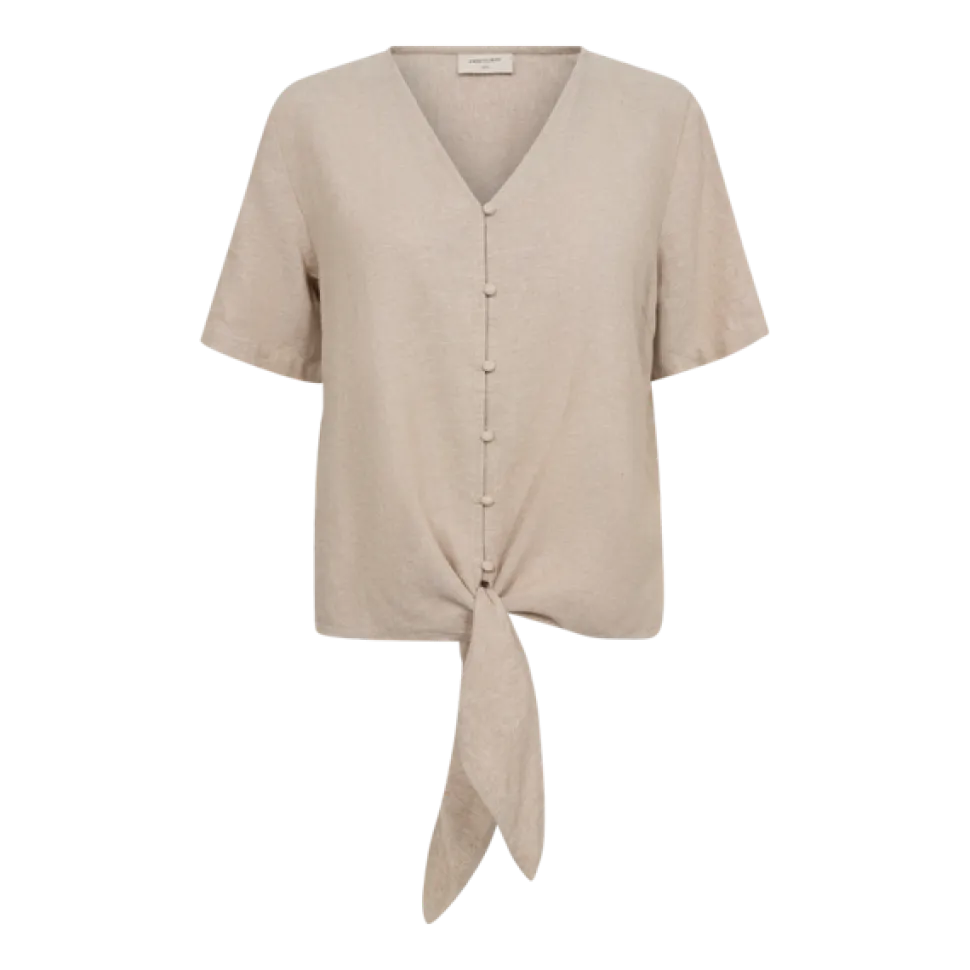 Freequent naisten pusero, LAVA BLOUSE Hiekka