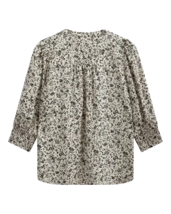 Freequent naisten pusero Molli Shirt, kuosillinen beige