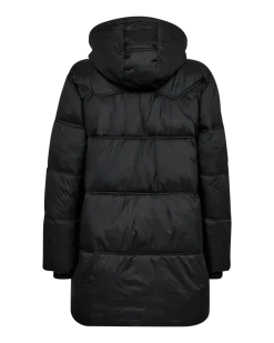 Freequent Naisten Talvitakki, K-SHORTY L-JACKET Musta