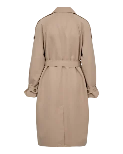 Freequent Naisten Trenssitakki, OTTIE JACKET Vaalea Beige