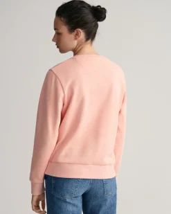 Gant college, TONAL ARCHIVE SHIELD SWEAT Persikka
