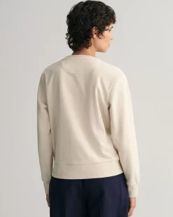 Gant college, TONAL ARCHIVE SHIELD SWEAT Vaalea Beige