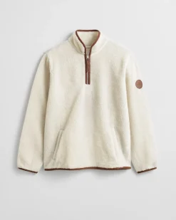 Gant miesten Half Zip fleece, hiekka