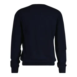 Gant miesten neulepusero K CTN/WO V-NECK, tummansininen