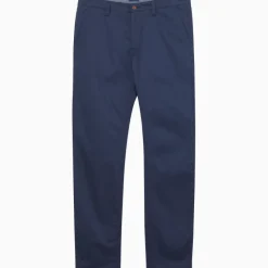 Gant Miesten Puuvillahousut, Slim Twill Chino Tummansininen
