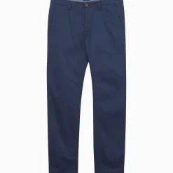 Gant Miesten Puuvillahousut, Slim Twill Chino Tummansininen