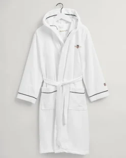 Gant Unisex Kylpytakki ARCHIVE SHIELD ROBE Valkoinen