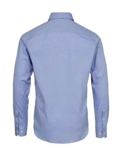 Gino marcello Miesten Kauluspaita, K SHIRT L/S MODERN FIT Sininen