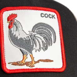 Goorin Bros lippis Rooster Trucker Black, musta