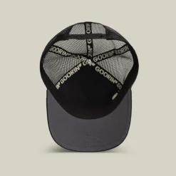Goorin Bros lippis Wise Ass Owl Trucker, musta