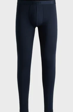 Hugo Boss Miesten Alushousut, LONG JOHN 24 LOGO Tummansininen