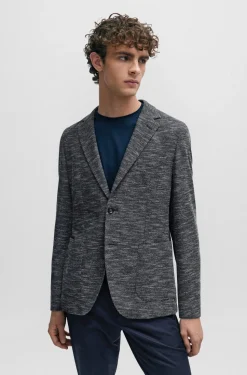 Hugo Boss Miesten Bleiseri, C-JAYE JERSEY Tummansininen