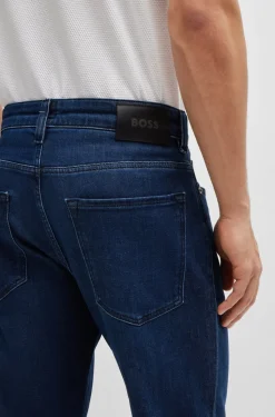 Hugo Boss Miesten Farkut, RE-MAINE FARKKU Indigo