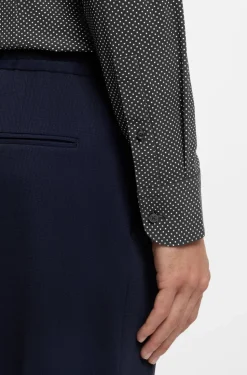Hugo Boss miesten kauluspaita P-HANK-S-K-261 Performance Stretch, tummansininen