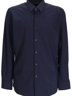 Hugo Boss Miesten Kauluspaita, P-HANK PERFORMANCE STRETCH KAULUSPAITA Tummansininen