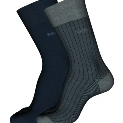 Hugo Boss Miesten Sukat, 2P RS MINI DESIGN MS Tummansininen