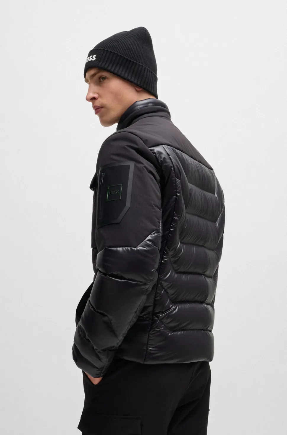 Hugo Boss miesten takki, J NOEL Musta