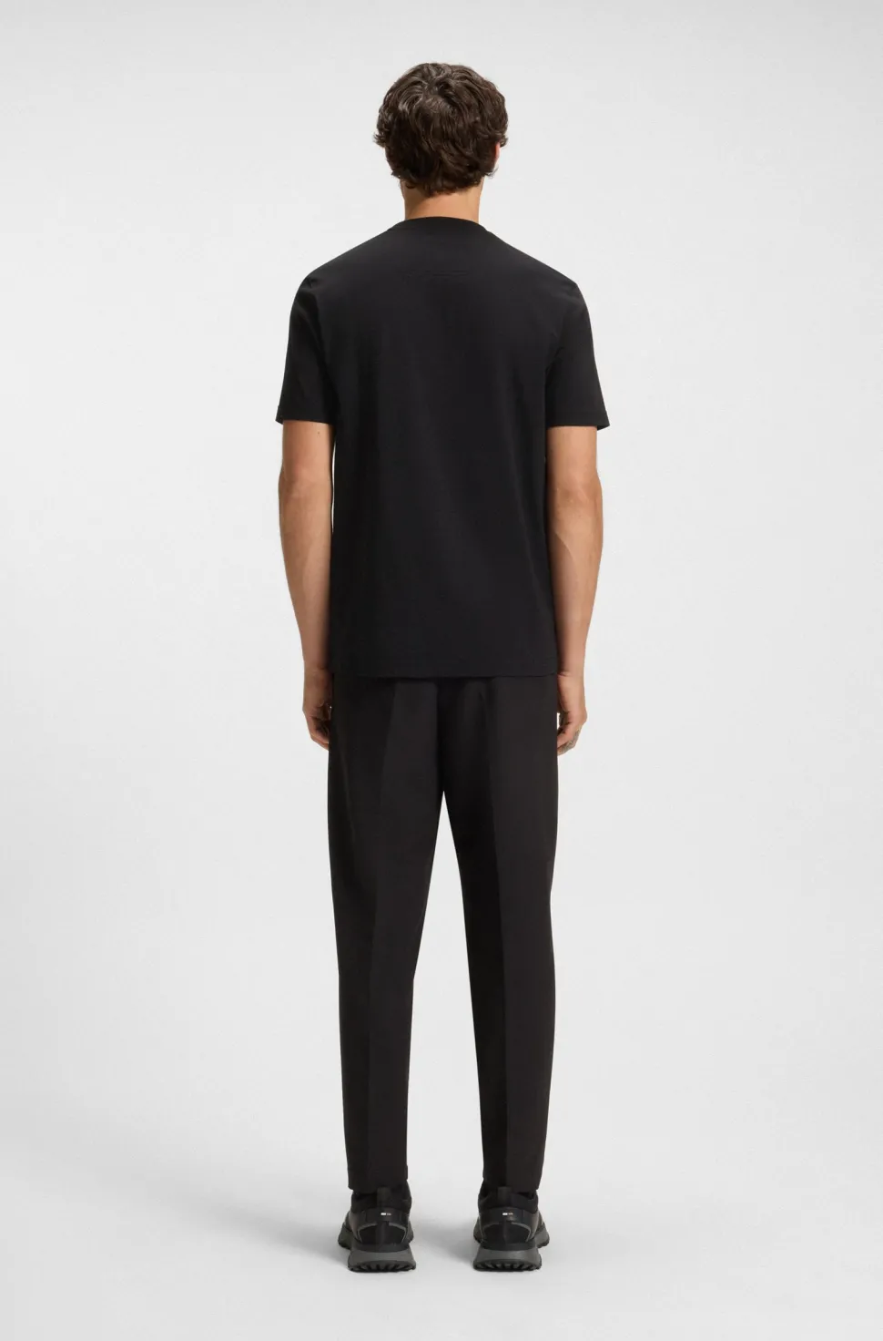 Hugo Boss miesten t-paita TEE ICONIC 001, musta