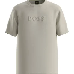 Hugo Boss miesten t-paita TSHIRT BOSS LOGO, hiekka