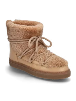 Inuikii Naisten Talvikengät, CURLY Vaalea Beige