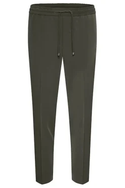 Inwear housut, ADIAN PULL ON PANT Tummanvihreä