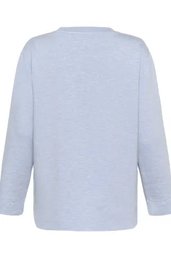 Inwear naisten collegepaita GincentIW Melange Crewneck, Endless Sky Melange