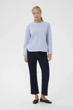 Inwear naisten collegepaita GincentIW Melange Crewneck, Endless Sky Melange