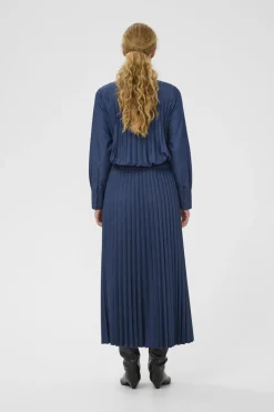 Inwear naisten hame CHERRIEIW SKIRT, Dark Denim