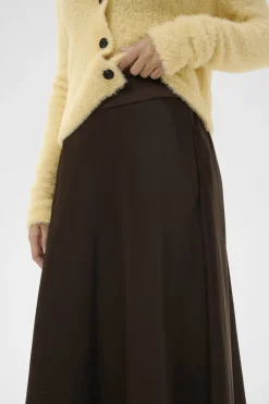 Inwear naisten hame ZilkyIW Skirt, Coffee Bean