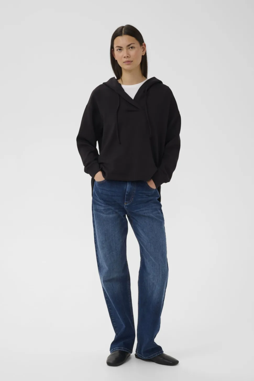 Inwear naisten huppari Simiiw Vincent hoodie, Black