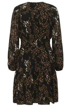 Inwear naisten mekko AVERIEIW SHORT DRESS, Leonora Black