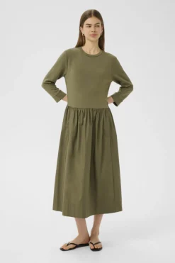 Inwear naisten mekko, MIAIW DRESS Dusty Olive