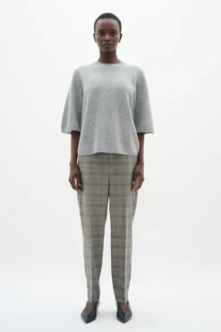 Inwear naisten neule, GAROIW MONIKA OVERSIZE TSHIRT Granite Melange