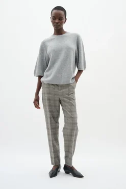 Inwear naisten neule, GAROIW MONIKA OVERSIZE TSHIRT Granite Melange