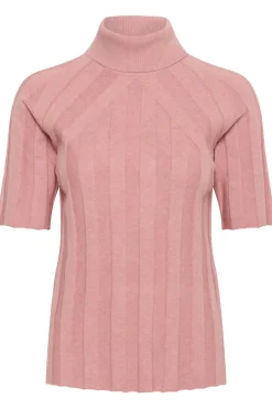 Inwear naisten neulepusero NikolaiW Kellsie SS Pullover, Ash Rose Melange