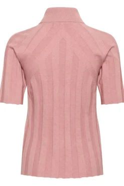 Inwear naisten neulepusero NikolaiW Kellsie SS Pullover, Ash Rose Melange