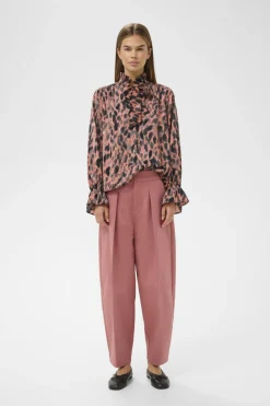 Inwear naisten paitapusero GRACIEIW PRINTED BLOUSE, Rose Painted Dot