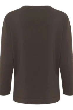 Inwear Naisten Pusero, GINCENTIW CREWNECK Chocolate Brown