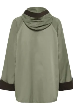 Inwear naisten takki GracelynnIW Hooded Jacket, vihreä