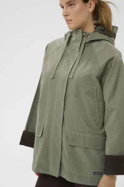 Inwear naisten takki GracelynnIW Hooded Jacket, vihreä