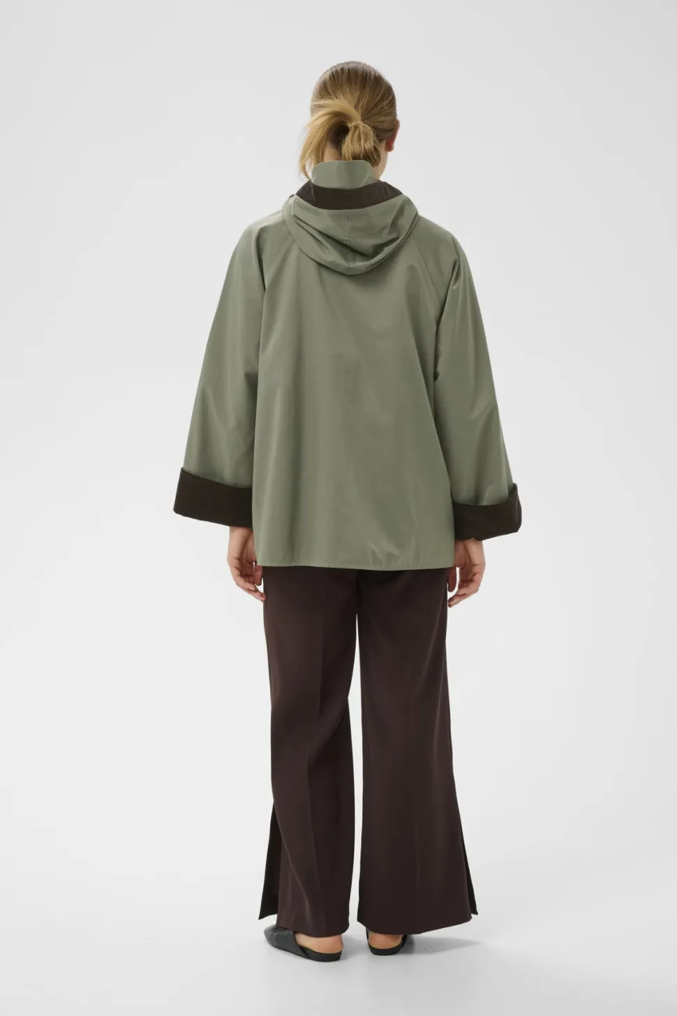 Inwear naisten takki GracelynnIW Hooded Jacket, vihreä
